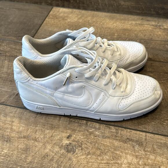 Nike Men\'s Nike Air Prestige Low White Size 12 main image 5